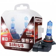 Автомобильная лампа «AVS» Sirius/Night Way/PB HB4/9006.12V.55W, A78948S, 2 шт