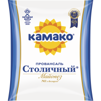 

Майонез "СТОЛИЧНЫЙ" 50% пак. 600г
