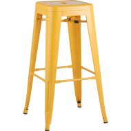 Барный табурет «Stool Group» Tolix, YD-H765 LG-06, желтый глянцевый