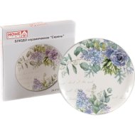 Блюдо «Home Line» керамическое, сирень, 8018L-lilac, 24.5х2.5 см