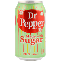 

Напиток газ"DR.PEPPER"(real sugar)0.355л