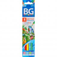 Набор цветных карандашей «BG» Tropic, 6 цветов