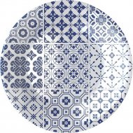 Тарелка «Bormioli Rocco» Виетри синий Нью аква, 27 см