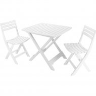 Набор мебели для сада «Ipae Progarden» Camping set, SET018BI, белый