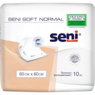 Пеленки гигиенические «Seni» Soft Normal, 60x60 см, 10 шт