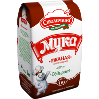 

Мука ржаная обдирная (фас) МКХП 1 кг