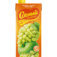 

Напиток"СОЧНЫЙ ВИТАМИН"(ябл-виногр)1.95