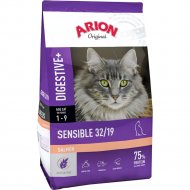 Корм для кошек «Arion» Original Sensible, лосось, 7.5 кг