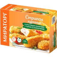 П/Ф стрипсы зам«МИРАТОРГ»(сыр,разм)340г