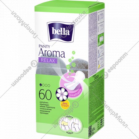 Женские прокладки «Bella» Panty Aroma Relax, 60 шт