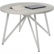 Обеденный стол «Millwood» Женева 18 мм, ЛДСП белый/белый, 120х120х75 см