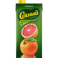 

Нектар "СОЧНЫЙ ФРУКТ"(грейпфрут) 1.95л