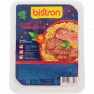 Изделия макаронные быстрого приготовления «Bistron» говядина, 75 г