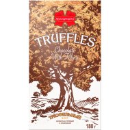 Шоколад Коммунарка темный с начинкой трюфельный элит, 180 г