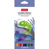 

Карандаши Hatber "COLORA" (12цв.)