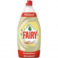 Средство для мытья посуды «Fairy» ромашка и витамин E, 900 мл