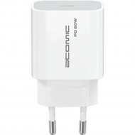 Сетевое зарядное устройство «Atomic» U5 USB-C PD 20W, 10.168, белый
