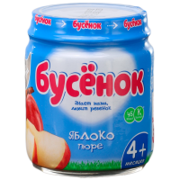 

Пюре "БУСЁНОК" (яблоко) 100г