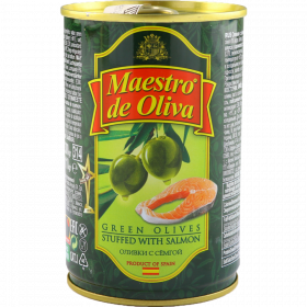 Оливки «Maestro de Oliva» с семгой, 300 г