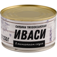 

Сардина т/о "РИМЕРИКАФИШ"(иваси,т/с)230г