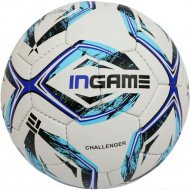Футбольный мяч «Ingame» Challenger IFB-101, белый/синий