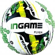 Футбольный мяч «Ingame» Flyer, 2020, белый/зеленый