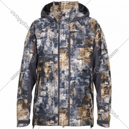 Куртка «FHM» Guard Competition Print, принт серо-оранжевый/серый, размер 5XL