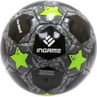 Футбольный мяч «Ingame» Pro Black №5, IFB-117, черный/зеленый