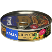 

Шпроты в масле "KAIJA" 160г.