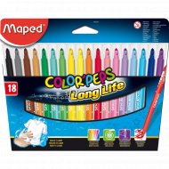 Фломастеры «Color Peps» 18 цветов.