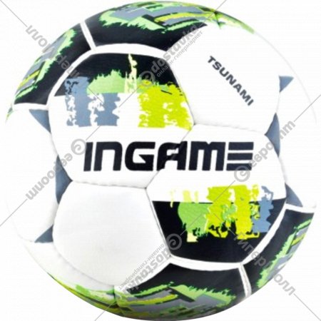 Футбольный мяч «Ingame» Tsunami 2020, зеленый, размер 4