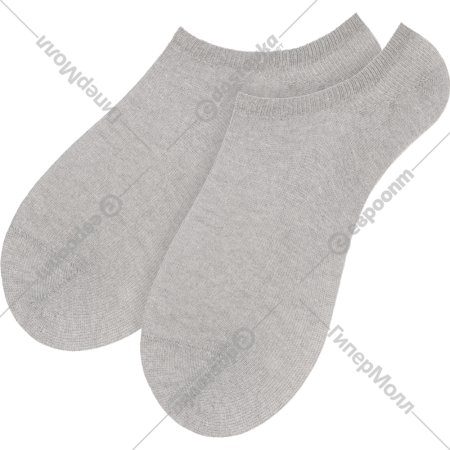 Носки женские «Chobot» 52-115, однотонный, серый меланж, размер 23