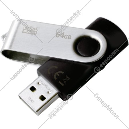 USB-накопитель «Goodram» UTS2 64Gb черный.