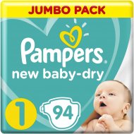 Подгузники «Pampers» New Baby-Dry 2–5 кг, размер 1, 94 шт