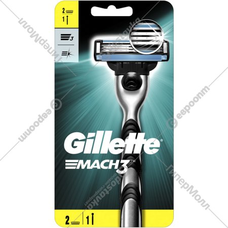 Станок для бритья «Gillette Mach 3» со сменной кассетой