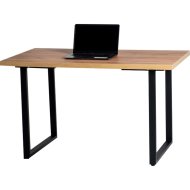 Обеденный стол «Millwood» Ницца 18 мм, ЛДСП дуб золотой крафт/черный, 100х70х73 см