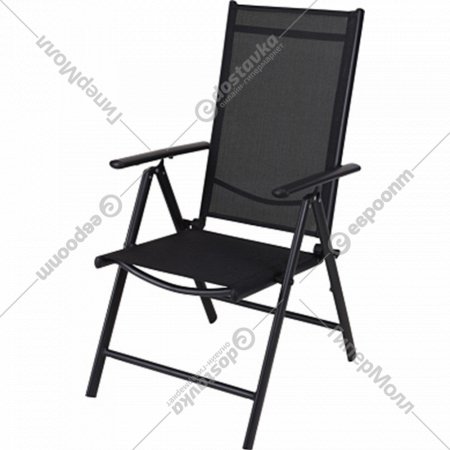 Кресло-лежак «Koopman» складное, FD4000540, черный, 55.5х68х107 см