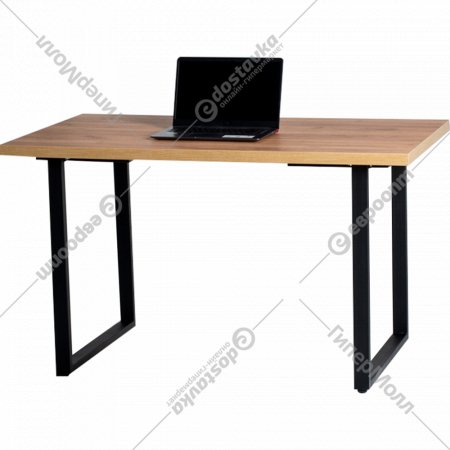 Обеденный стол «Millwood» Ницца 18 мм, ЛДСП дуб табачный крафт/черный, 100х70х73 см
