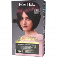 Крем-краска для волос «Estel» Color Signature, 5/65 спелая вишня, 150 мл + Estel Secrets 20 мл