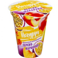 

Йогурт "ПЕРСИК-МАРАКУЙЯ" 2%, 310г