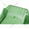 Скат для горки «KBT» Tsuri HDPE, 402.015.002.001, с подключением к воде, зеленый