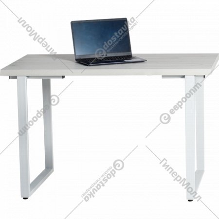 Обеденный стол «Millwood» Ницца, ЛДСП дуб белый крафт/белый, 120х70х75 см