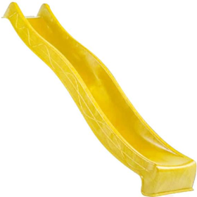 Скат для горки «KBT» Tsuri HDPE, 402.015.003.001, с под­клю­че­ни­ем к воде, желтый