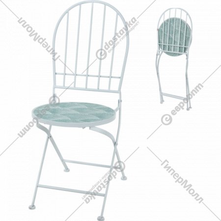 Набор стульев складных «GreenDeco» X75000280, белый, 38х38х90 см