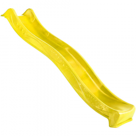 Скат для горки «KBT» Yulvo HDPE, 400.012.003.001, с под­клю­че­ни­ем к воде, желтый