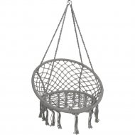 Кресло подвесное «Koopman» круглое, X28000260, серый, 80 см