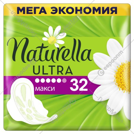 Гигиенические прокладки «Naturella» Ultra Camomile Maxi Quatro, 32 шт