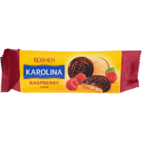 

Печенье "KAROLINA" (жел.нач.малина)135г