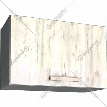 Шкаф под вытяжку «Интерлиния» Мила Лайт, ВШГ50-360, дуб белый
