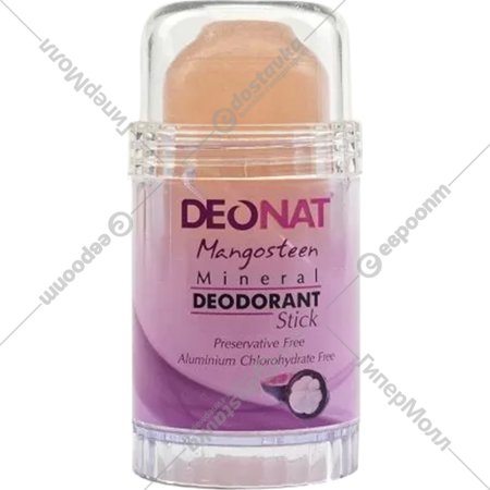 Дезодорант «Deonat» Кристалл, с соком мангостина, розовый стик, 2111, 80 г